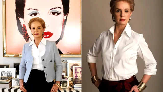Stil și eleganță, la 86 de ani. Carolina Herrera, pe tocuri, într-o ținută senzuală FOTO