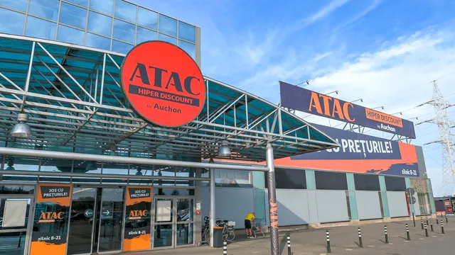 Ce prețuri are noul magazin ATAC HiperDiscount by Auchan. Unde s-a deschis primul magazin din România