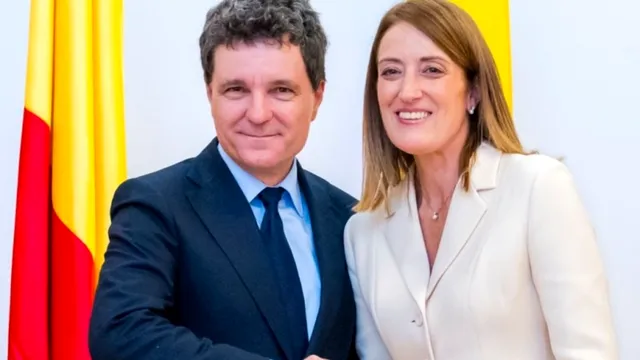 Nicușor Dan s-a întâlnit cu Roberta Metsola. Dialog despre viitorul României în Europa