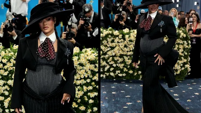 Rihanna, din nou însărcinată? Anunțul a fost făcut la Met Gala 2025