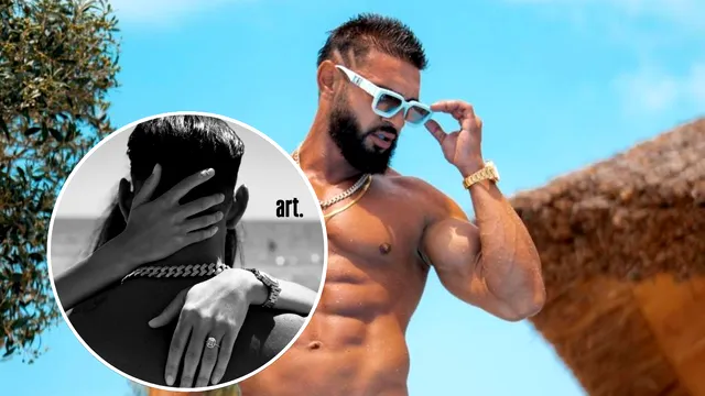 Dorian Popa și-a cerut iubita în căsătorie. Cum arată inelul și ce spune mama artistului despre logodnica lui