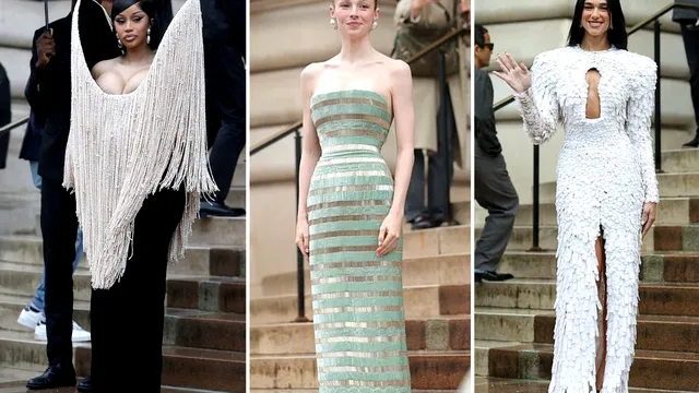 Moda sfidează vremea la Paris Fashion Week. Cardi B și Dua Lipa atrag toate privirile la Schiaparelli FOTO