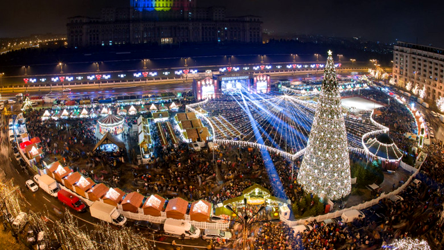 Când se deschide târgul de Crăciun din București 2023