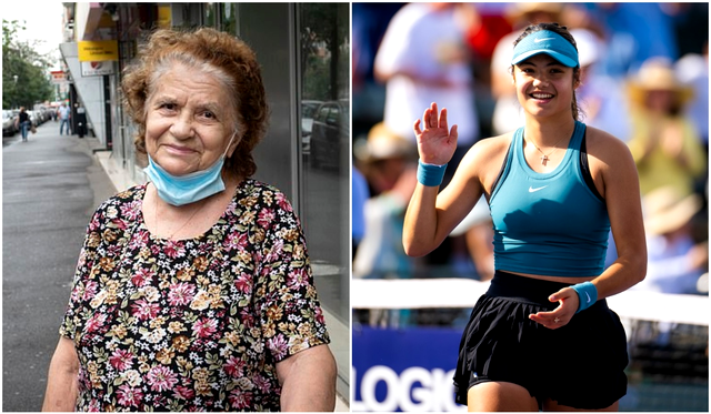 Emma Raducanu si bunica sa