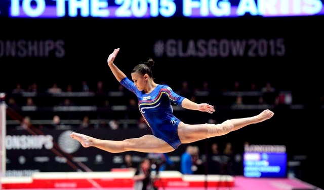 Diana Bulimar, fosta gimnastă de aur a României
