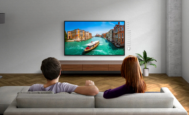 Distanta la care trebuie sa pui televizorul fata de canapea in functie de dimensiune