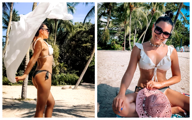 Cum arată Corina Caragea în costum de baie. Vedeta Pro TV este surprinsă rar în această ipostază FOTO
