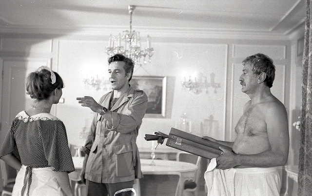 Sergiu Nicolaescu, la Nea Marin