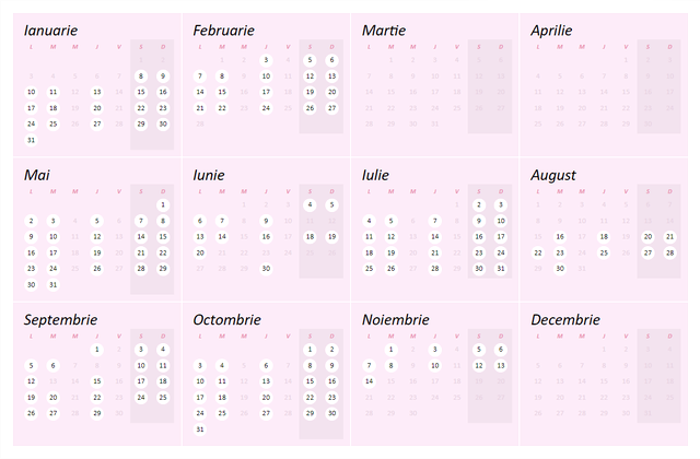 În ce zile nu se fac ceremonii de cununie - calendar nunți 2022