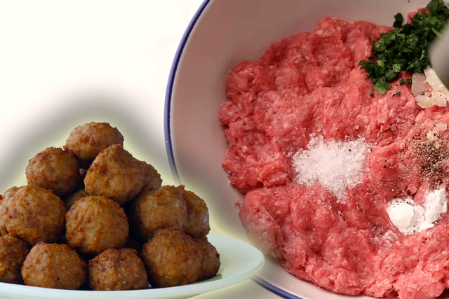 Ingredientul special de pus în carnea tocată pentru chiftele