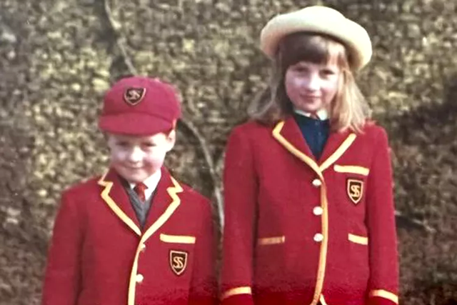 Imagine rara cu Printesa Diana din anul 1968