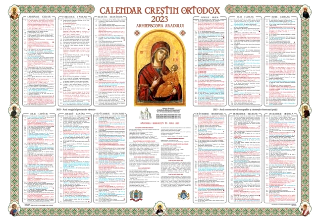Sărbători cu cruce roșie în octombrie 2023