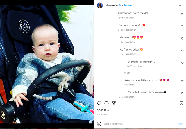 Laurențiu Reghecampf, o nouă imagine cu fiul său, Liam