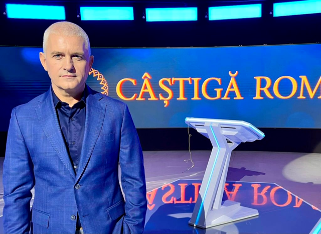Prezentatorul emisiunii ”Câștigă România”, de la TVR 2