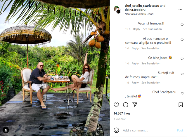 Catalin Scarlatescu si iubita lui