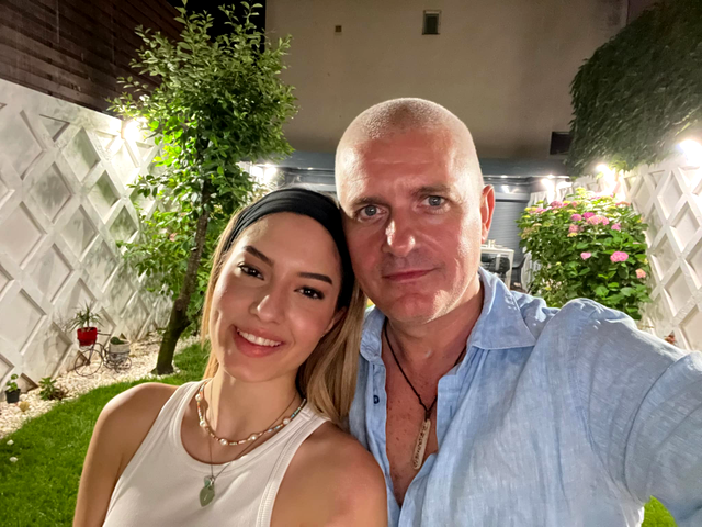 Virgil Ianțu, alături de fiica sa