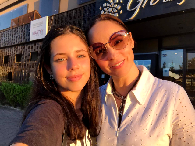 Andreea Marin și fiica ei, Violeta