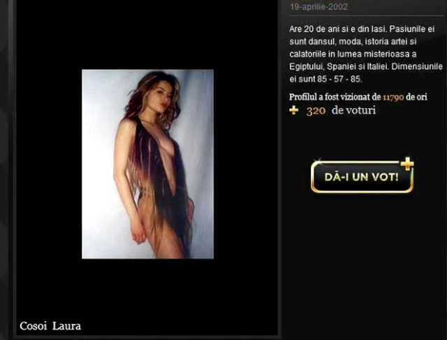 Laura Cosoi, in rubrica ”Fata de la pagina 5”