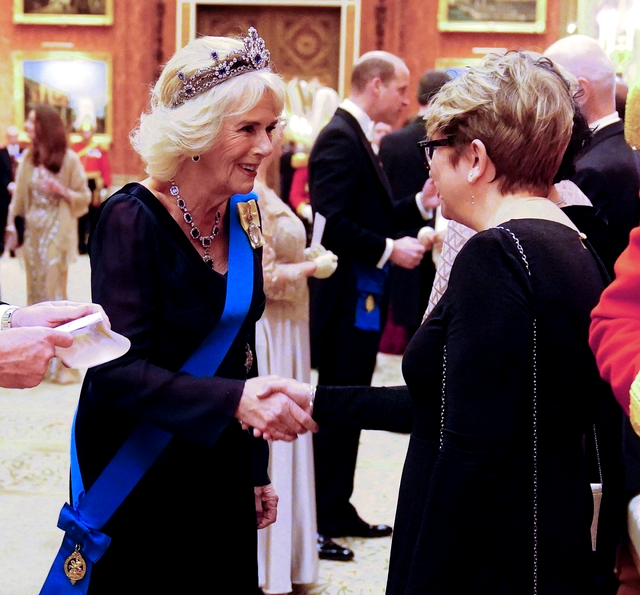 Regina consoartă Camilla, apariție fabuloasă