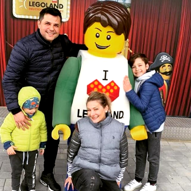 Gabriel Coveșeanu și familia