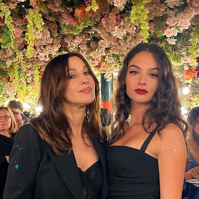 Monica Bellucci și fiica sa, Deva Cassel
