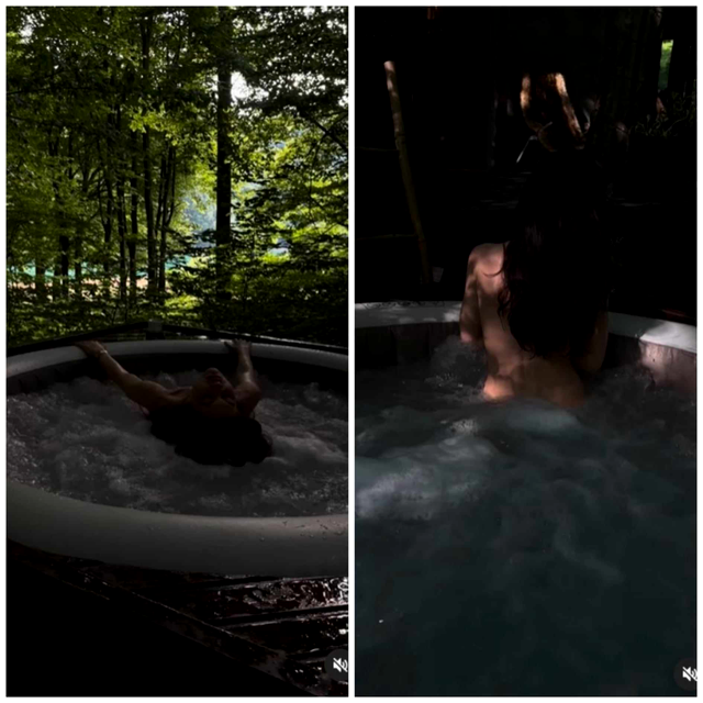 Cristina Ich, goala in jacuzzi
