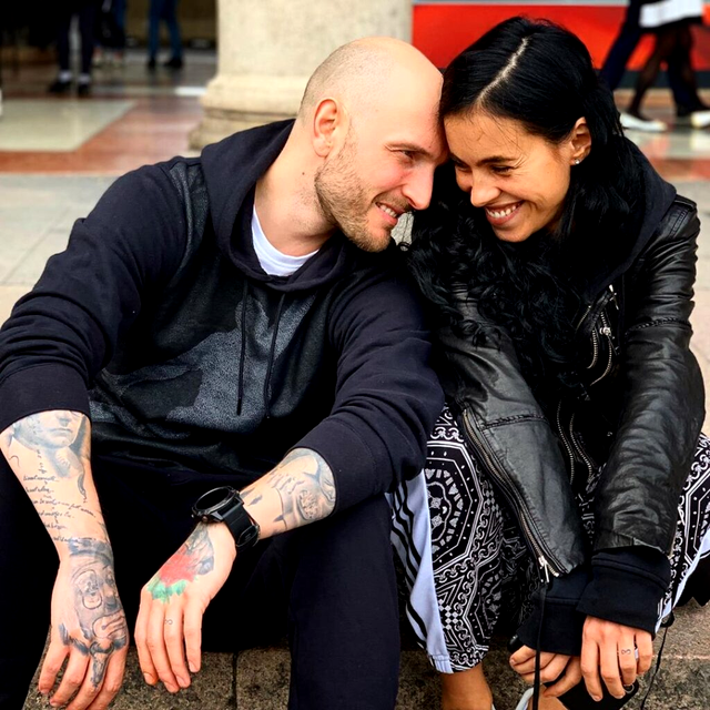 Catalin Bordea si fosta lui sotie, Livia