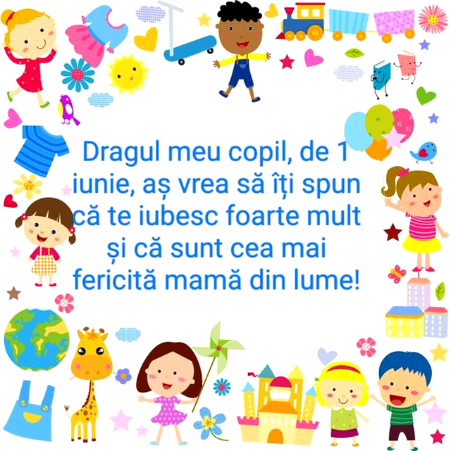 Mesaje și urări de 1 iunie 2023