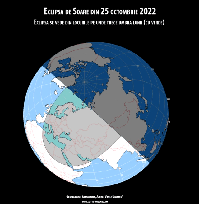 eclipsa parțială de Soare