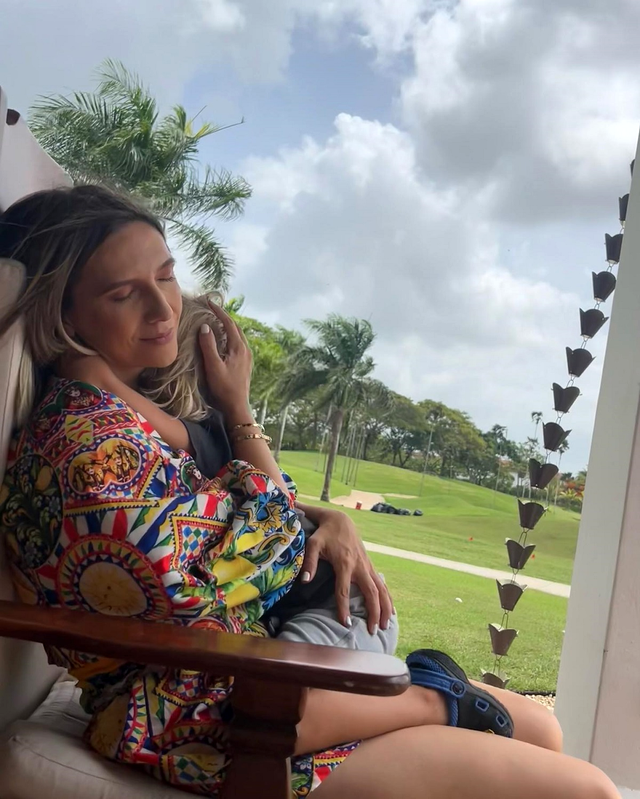 Adela Popescu, imagini din Republica Dominicană