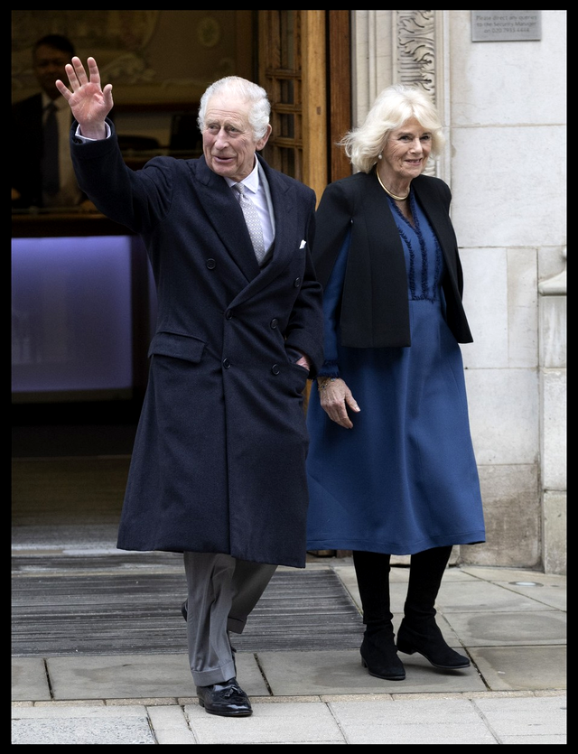 Regele Charles, externat din spital 1