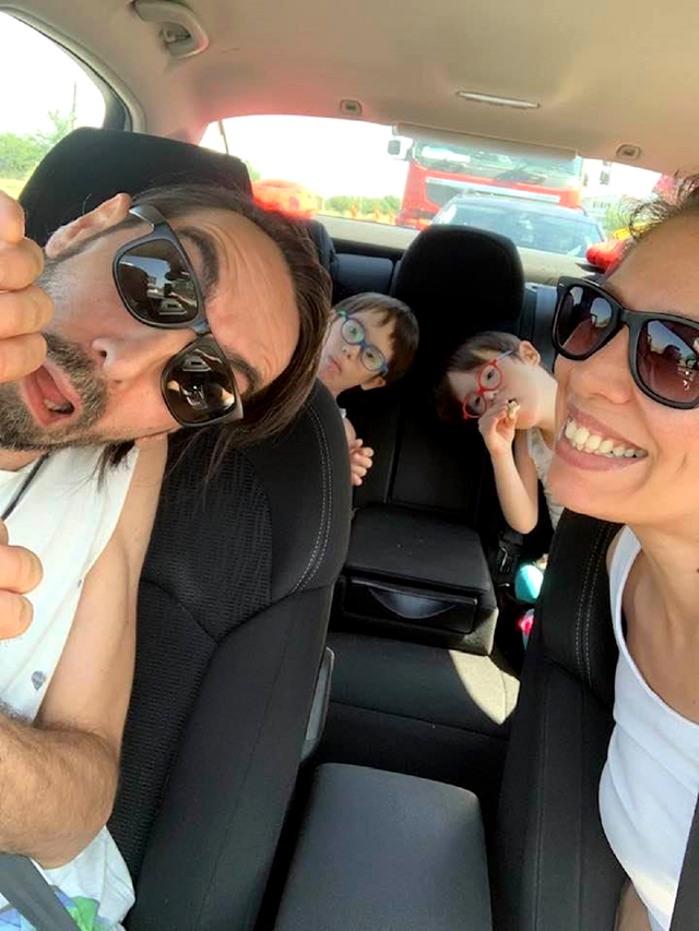 Cristina Bălan, soțul și copiii