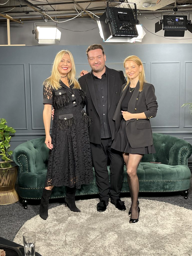 Roxana Condurache, alături de Alexandru Abagiu și Dana Săvuică, la Ego Life