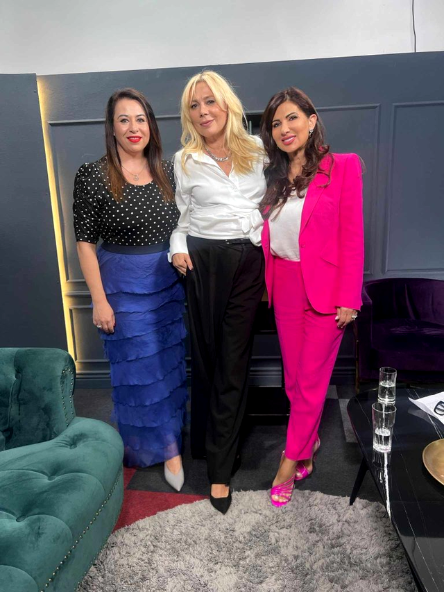 Dana Săvuică, Oana Roman și dr. Dana Miricioiu, la Ego Life