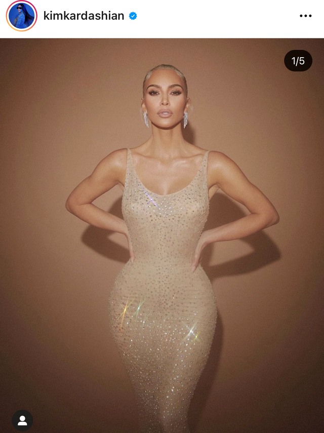 Kim Kardashian, apariţie spectaculoasă la Met Gala 2022