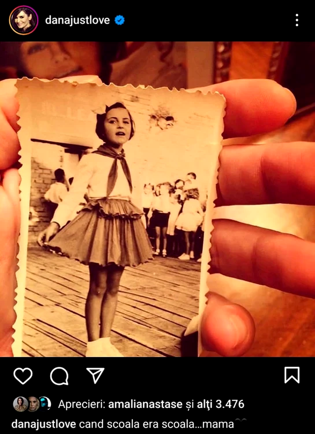 Fotografia rară postată de Dana Budeanu cu mama ei