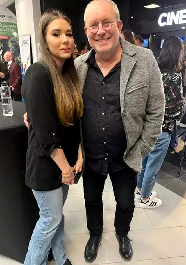 Florin Busuioc si fiica sa, Natalie