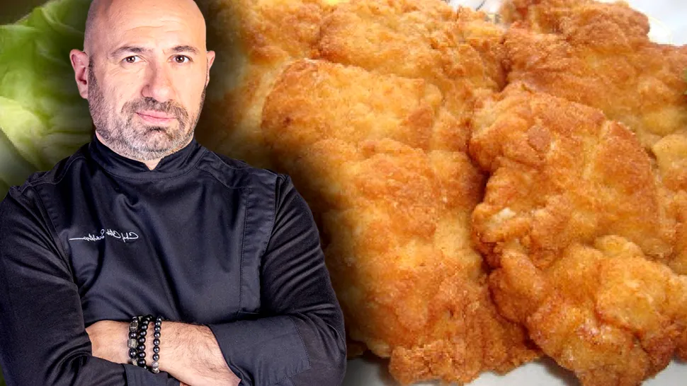 Cum faci cel mai bun șnitel. Ingredientul secret pe care îl folosește chef Cătălin Scărlătescu