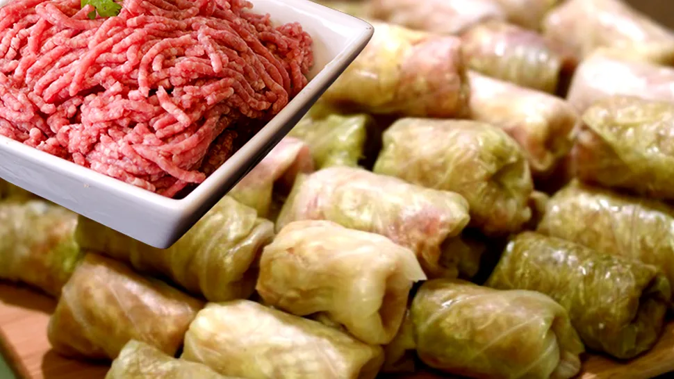 Cu ce să amesteci carnea tocată pentru sarmale. Ingredientul marilor bucătari care le face mult mai gustoase, se topesc în gură