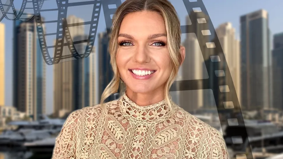 Simona Halep s-a făcut actriță în Dubai. În ce serial va apărea sportiva, fanii nu se așteptau să o vadă așa