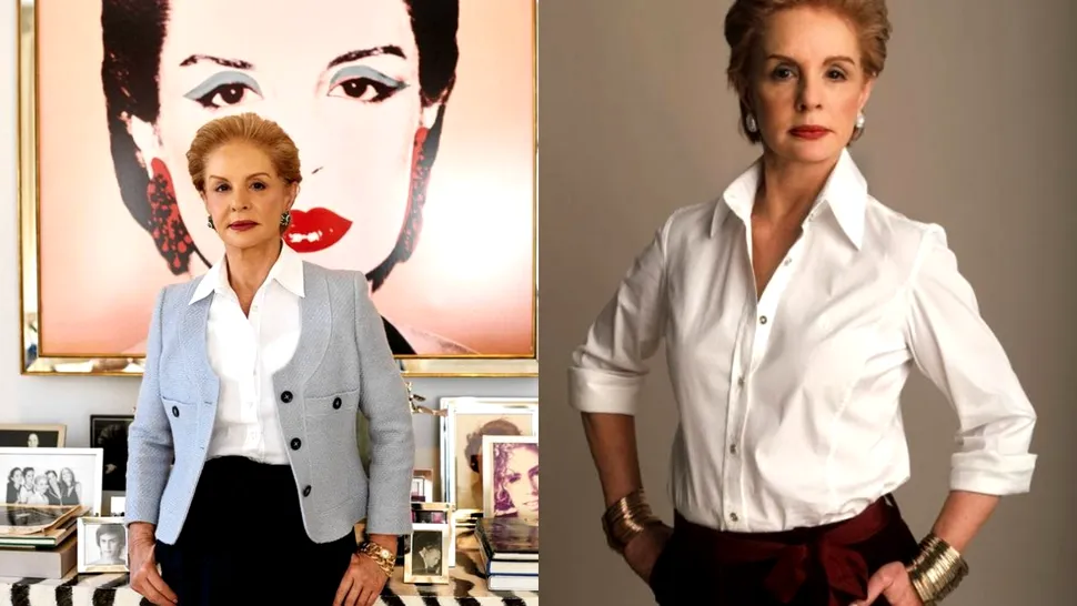 Stil și eleganță, la 86 de ani. Carolina Herrera, pe tocuri, într-o ținută senzuală FOTO