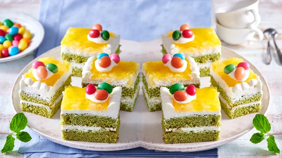 Desertul care nu dă greș. Cum faci prăjitura cu ananas și pudră Matcha