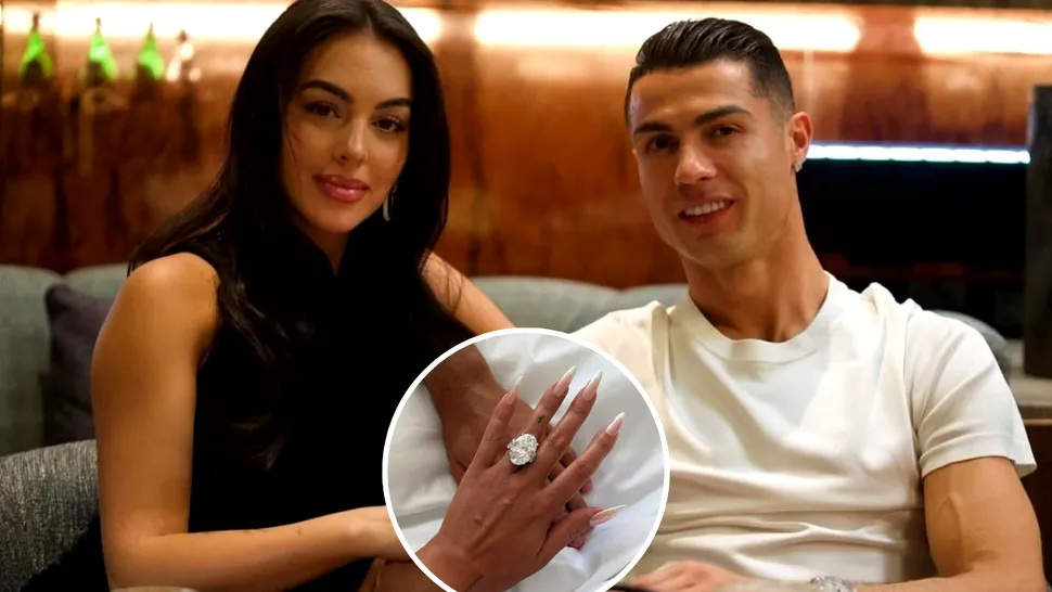 Cristiano Ronaldo și Georgina Rodriguez s-au logodit după 8 ani de relație