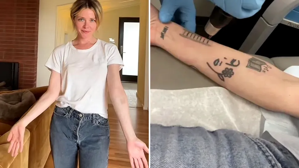 O tânără din California și-a șters 30 de tatuaje. Ce a motivat-o să o ia de la capăt: „Mă simt liberă”