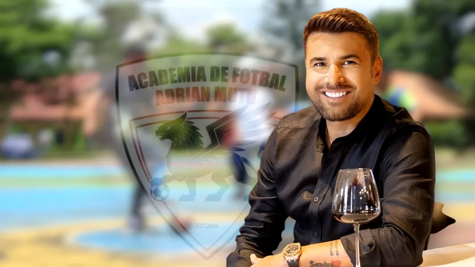 Adrian Mutu, împlinit pe deplin după ce și-a deschis Academia de Fotbal: „Știu ce înseamnă să lucrezi cu copiii, pentru că am și eu unul de 8 ani acasă”. EXCLUSIV