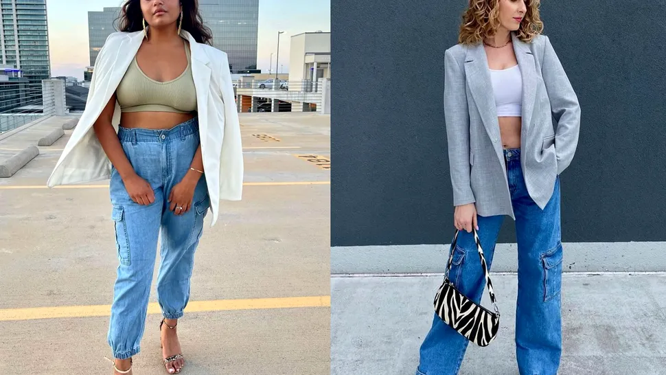 Lecţia de stil. Cum poţi purta jeanşii cargo pentru un outfit perfect