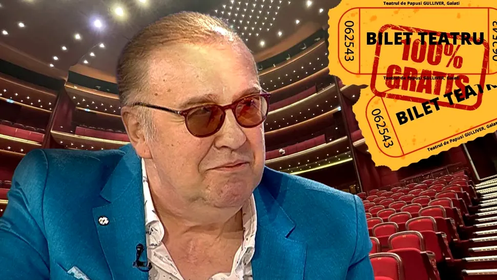 Gabriel Cotabiță, supărat că românii nu mai cumpără bilete la spectacole: ”Moca este perfect, unde este gratis e toată lumea!” EXCLUSIV