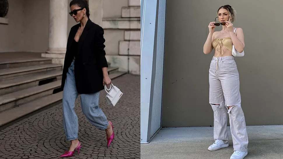 Pantalonii baggy, piesa vestimentară care face furori în 2022. Cum să îi porți cu stil