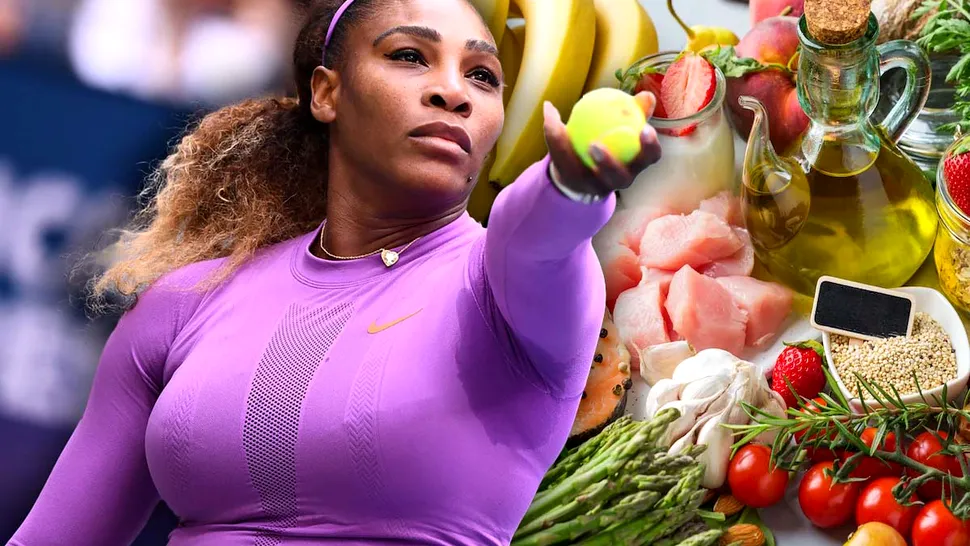 Ce dietă a început să ţină Serena Williams: “Mănânc ca să trăiesc”. Meniul sportivei
