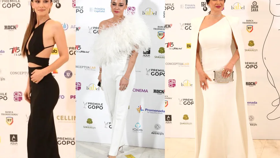 Premiile Gopo 2022. Dana Rogoz, cea mai îndrăzneaţă apariţie. Rochia cu care a făcut furori actriţa
